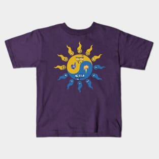 Vernal Equinox (southern hemisphere global) Kids T-Shirt